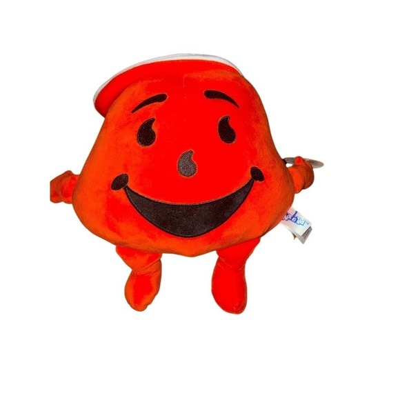 Fiesta Toys Other - Fiesta Toys Kool-Aid Man Plush Stuffed Toy Red Small Hang Tag Licensed official